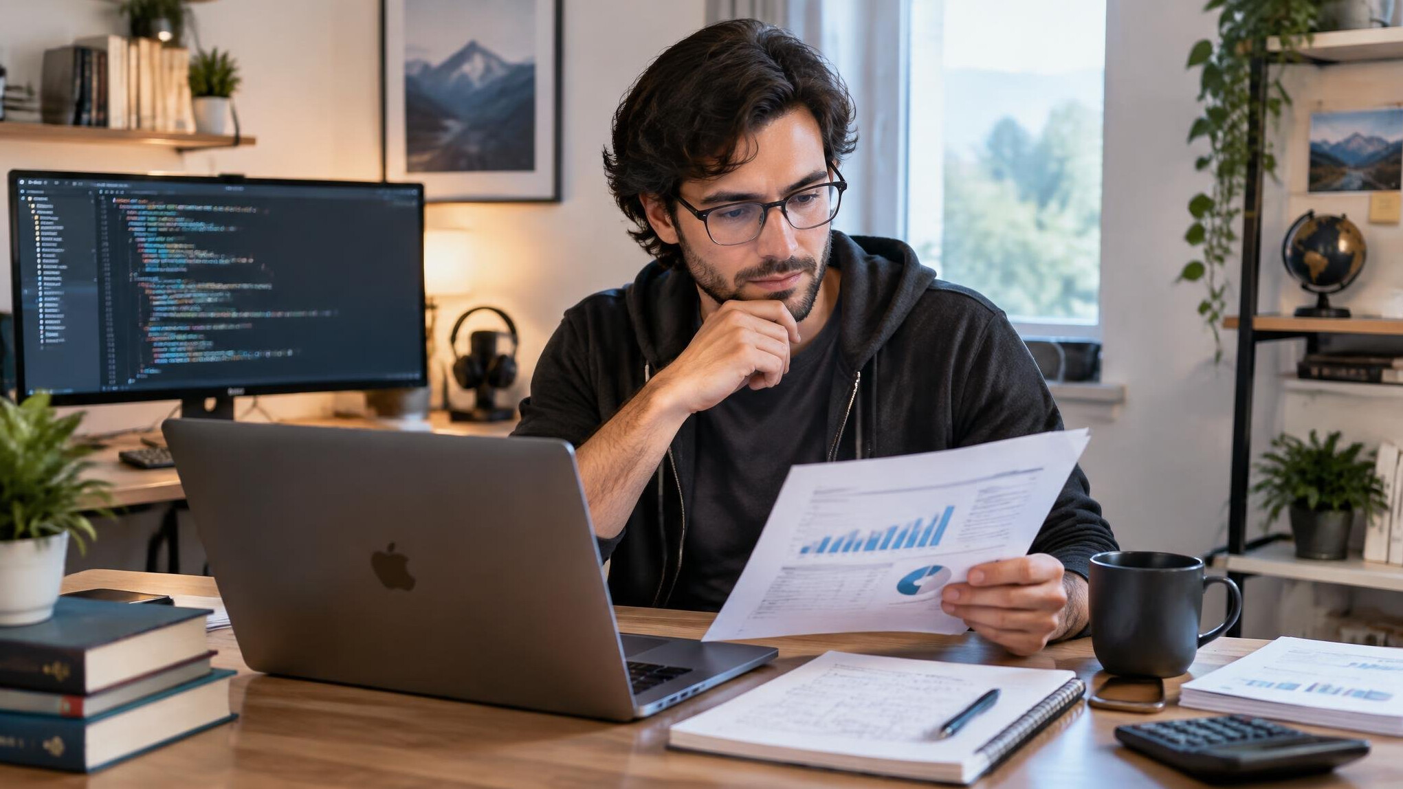 freelance programmer working remotely